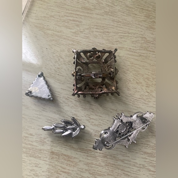 11 pieces vintage rhinestone bundle - Picture 3 of 13